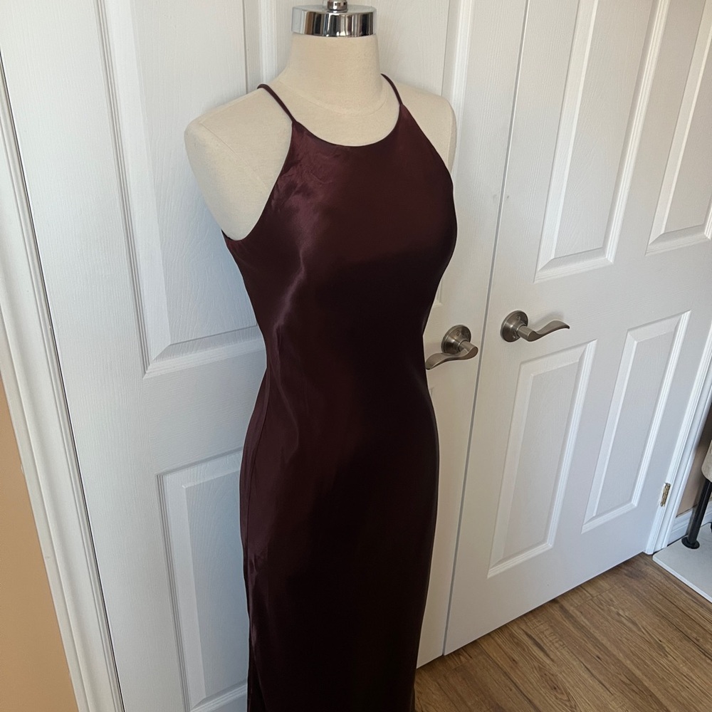 Satin maxi gown - Picture 2 of 6